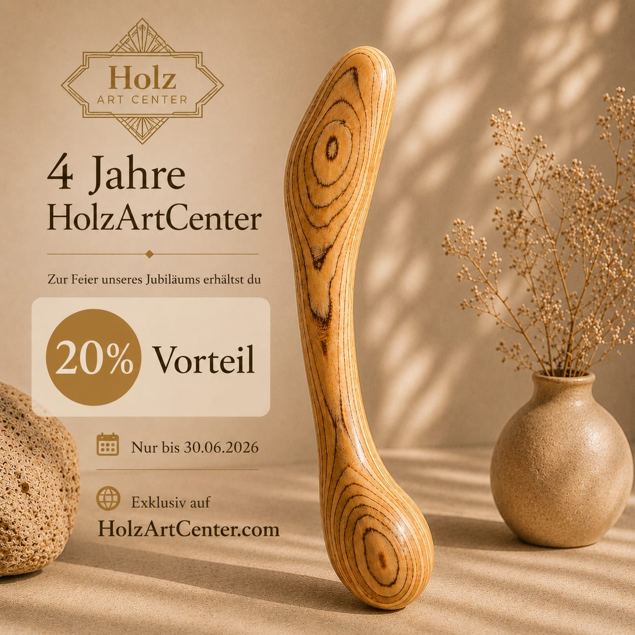 4 Jahre HolzArtCenter – Vier Jahre Leidenschaft für Holz und Handarbeit